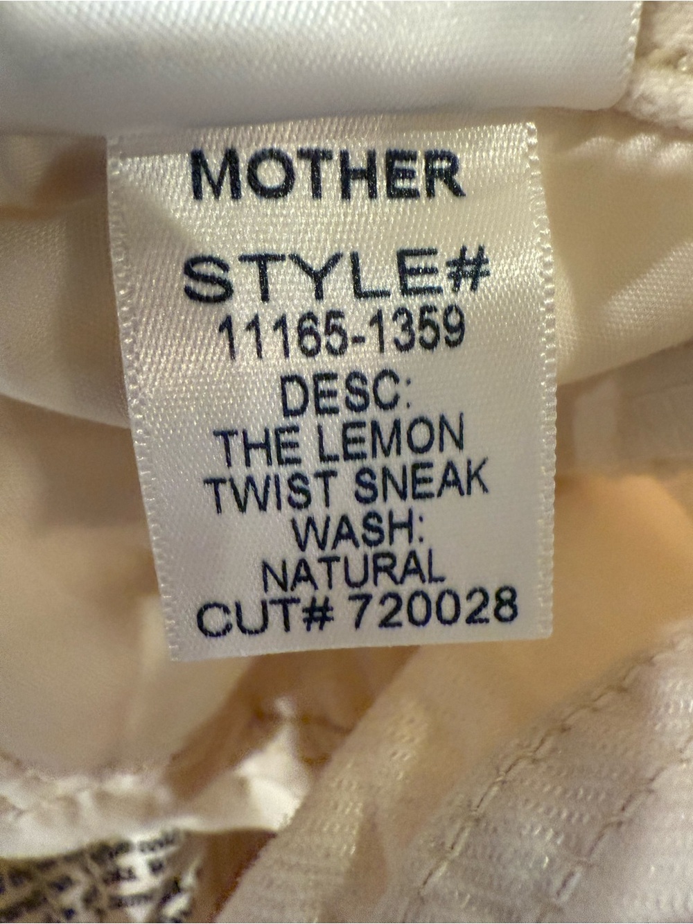 MOTHER The Lemon Twist Sneak Jeans - Picture 8 of 11